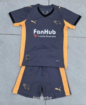 Maillot Derby County Enfant 2025 2026 exterieur