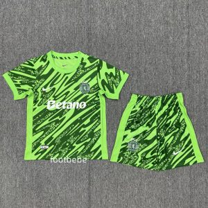 Maillot Sporting CP Enfant 2025 2026 Vert
