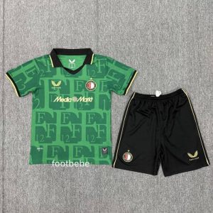 Maillot de foot Feyenoord Enfant 2025 2026 Vert