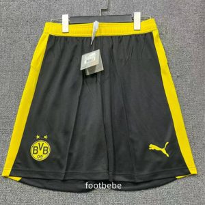 Short de foot Dortmund 2025 2026 noir J