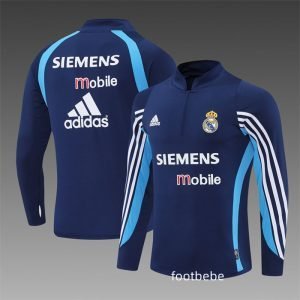 Survetement Real Madrid Vintage 2003 2004 Bleu roi