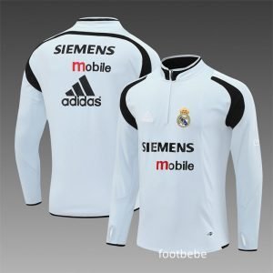 Survetement Real Madrid Vintage 2004 2005 Gris clair