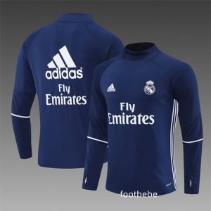 Survetement Real Madrid Vintage 2016 2017 Bleu roi