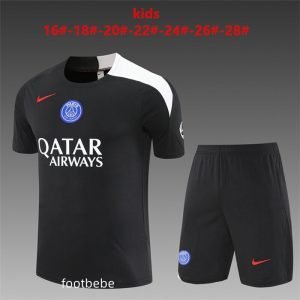 Ensemble PSG Enfant 2025 2026 Noir C