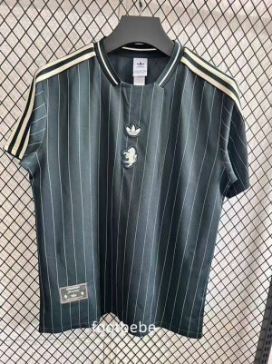 Maillot Juventus 2025 2026 vert foncé rétro