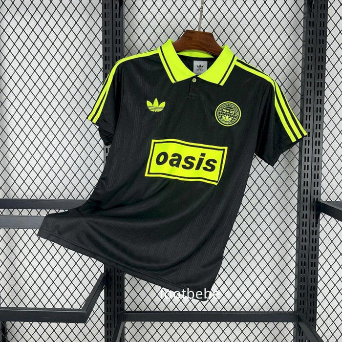 Maillot Oasis 2025 2026 Noir Vert