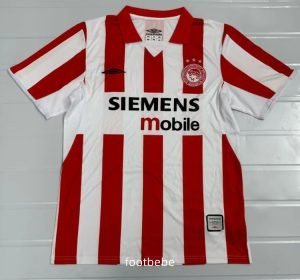 Maillot Olympiacos Vintage 2004 2005 domicile