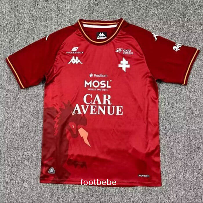 Maillot de foot FC Metz 2025 2026 domicile