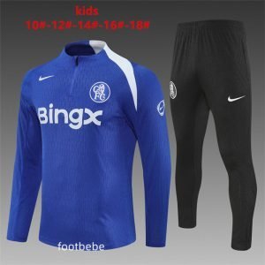 Survetement Chelsea Enfant 2025 2026 Bleu