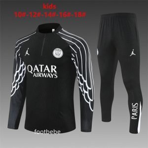 Survetement PSG Jordan Enfant 2025 2026 Noir