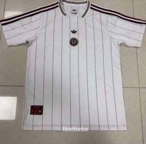 Maillot Aston Villa 2025 2026 rétro Blanc