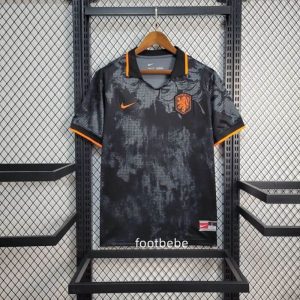 Maillot Pays Bas Coupe du monde 2026 concept Noir_2