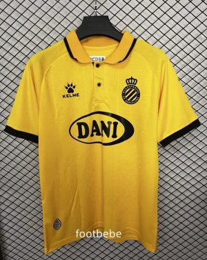 Maillot RCD Espanyol 2025 125 ans Jaune