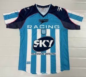 Maillot Racing Club de Avellaneda Vintage 2001 2002 exterieur
