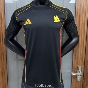 Maillot Rome 2025 2026 Concept Noir