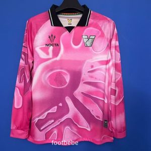 Maillot Venezia 2025 2026 Rose rouge Manches longues