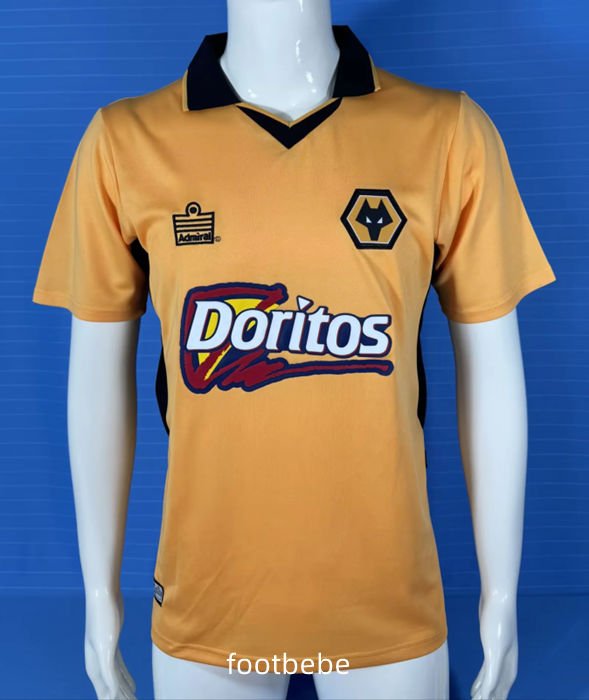 Maillot Wolverhampton Wanderers Vintage 2002 2004 domicile_1