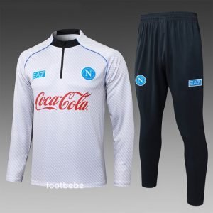 Survetement Naples 2025 2026 Blanc