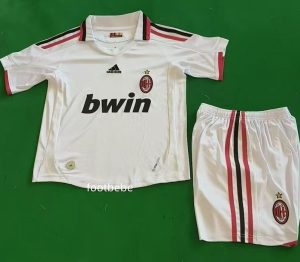 Maillot AC Milan Enfant Vintage 2009 2010 exterieur