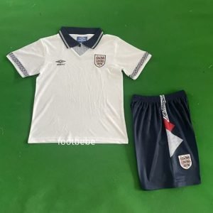 Maillot Angleterre Enfant Vintage 1990 domicile