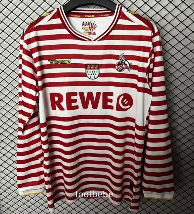 Maillot Cologne 2025 2026 Concept manches longues