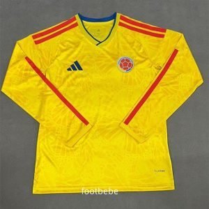 Maillot Colombie Coupe du monde 2026 domicile Manches longues