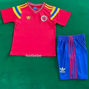 Maillot Colombie Enfant Vintage 1990 exterieur