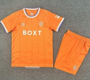 Maillot Glasgow Rangers Enfant 2025 2026 Quatrième