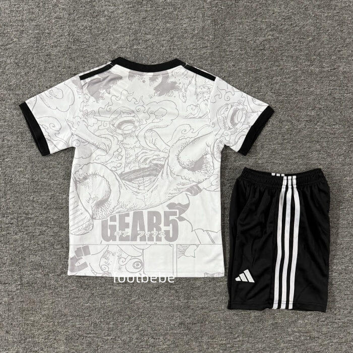 Maillot Japon Enfant 2025 2026 One Piece Blanc B – Image 2