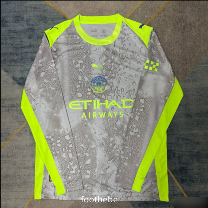 Maillot Manchester City 2025 2026 Third Manches longues