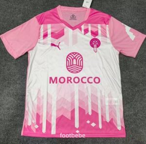 Maillot Maroc 2025 2026 concept version rose G