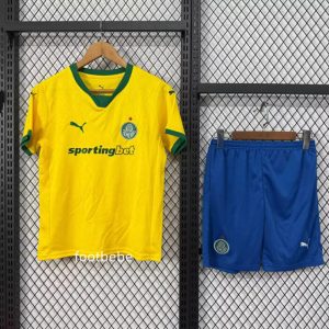 Maillot Palmeiras Enfant Brésil 2025 2026 Third Jaune