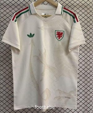 Maillot Pays de Galles 2026 2027 exterieur Blanc_3