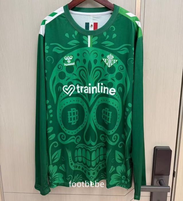 Maillot Real Betis 2025 2026 Jour des morts Manches longues
