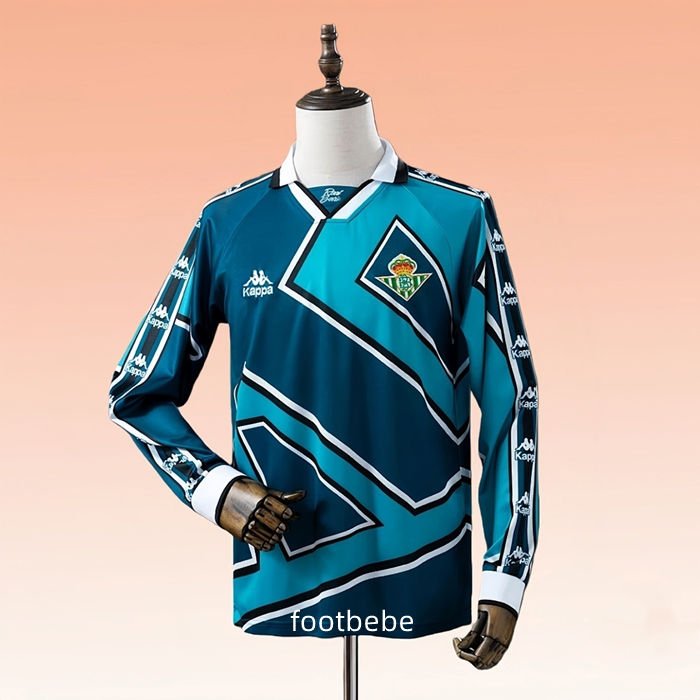 Maillot Real Betis Vintage 1995 1997 exterieur Manches longues