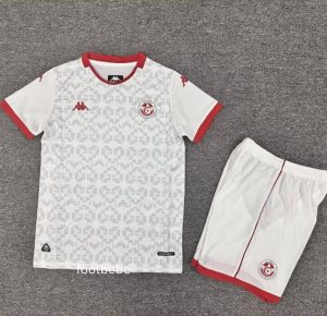 Maillot Tunisie Enfant 2025 2026 exterieur