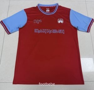 Maillot West Ham United 2025 Iron Maiden 50 ans