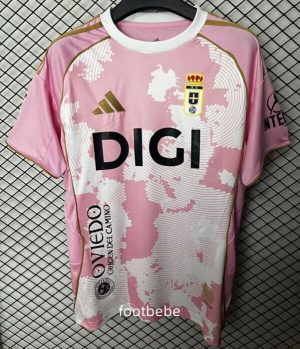 Maillot de foot Real Oviedo 2025 2026 Rose