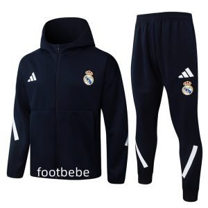 Ensemble Sweat capuche Real Madrid 2025 2026 noir
