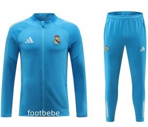 Ensemble veste Real Madrid 2025 2026 bleu