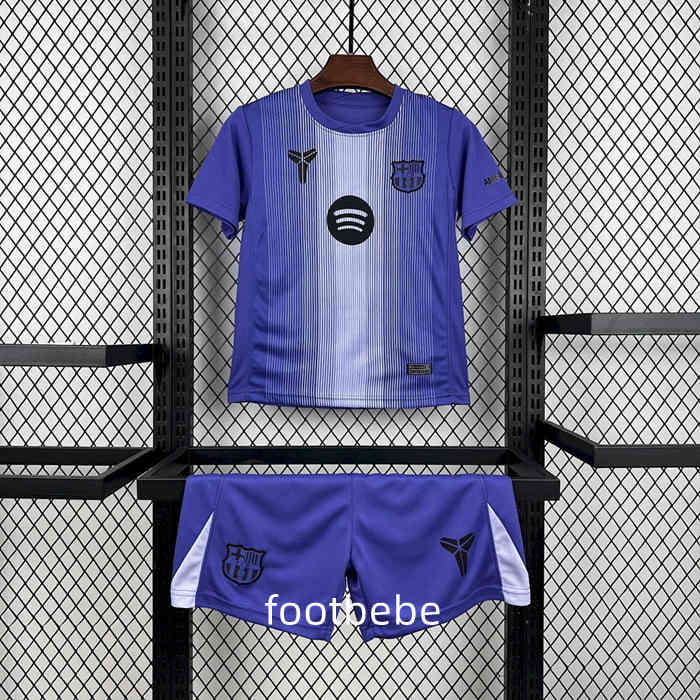 Maillot Barcelone Enfant 2025 2026 gardien de but Violet