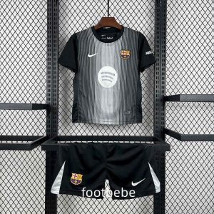 Maillot Barcelone Enfant 2025 2026 gardien de but noir
