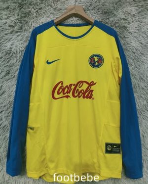 Maillot Club América Vintage 2003 2004 domicile Manches longues