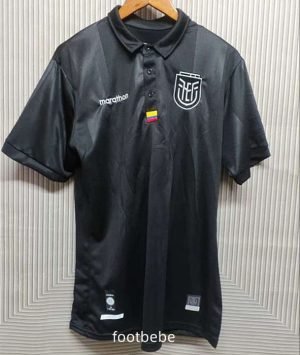 Maillot Equateur 2025 2026 Concept Noir