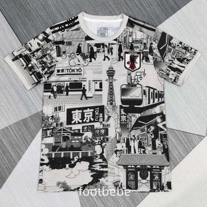 Maillot Japon 2025 2026 Tokyo noir
