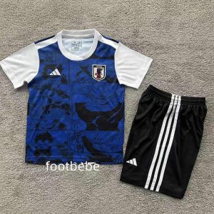 Maillot Japon Enfant 2025 2026 animé bleu