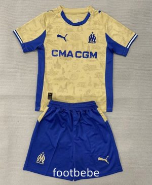 Maillot Marseille Enfant 2025 2026 Quatrième