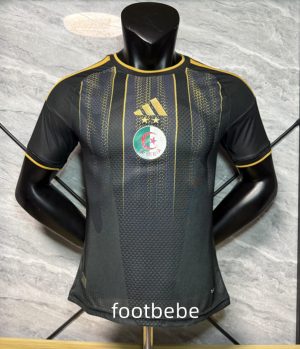 Maillot Match Algérie Coupe du Monde 2026 Noir