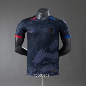 Maillot Match Barcelone 2025 2026 Dragon noir