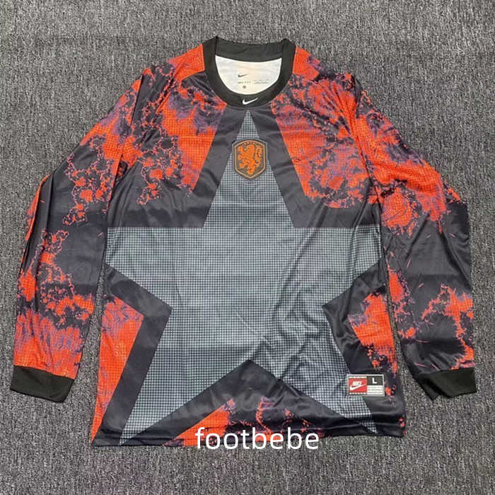 Maillot Pays Bas 2025 2026 gardien de but manches longues